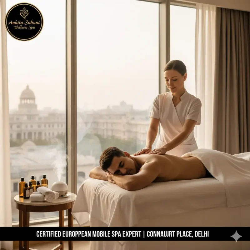 Certified European Deep Tissue Mobile Spa Expert Home Service in Connaught Place (CP), Central Delhi