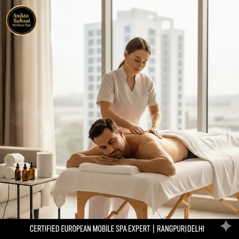 Certified European Deep Tissue Mobile Spa Expert Home Service in Rangpuri, Delhi - Near Airport Zone