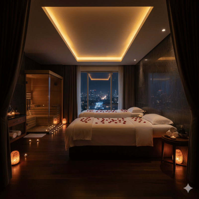 female body massage spa in hotel