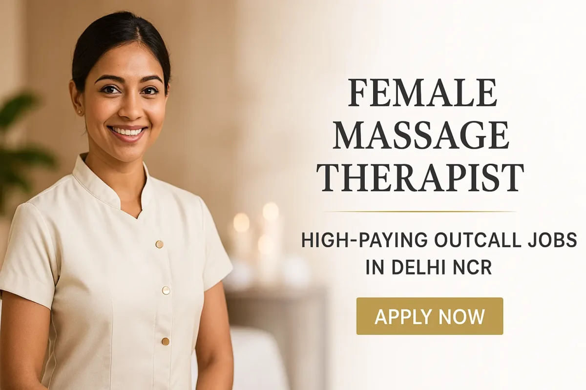 Female Massage Therapist Job Delhi NCR