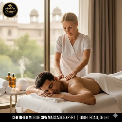 Certified European Deep Tissue Mobile Spa Expert Home Service in Lodhi Road, Central Delhi