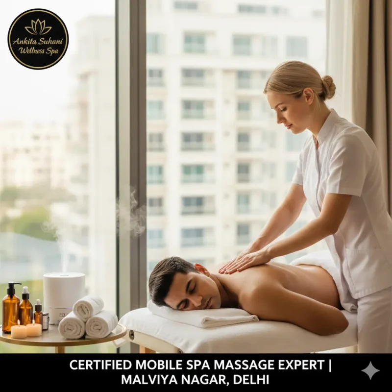 Certified European Deep Tissue Mobile Spa Expert Home Service in Malviya Nagar, Delhi