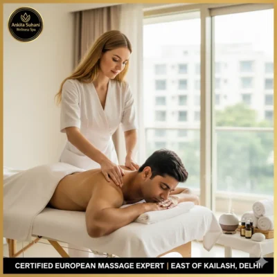 Certified European Deep Tissue and Full Body Massage Mobile Spa Service in East of Kailash, Delhi