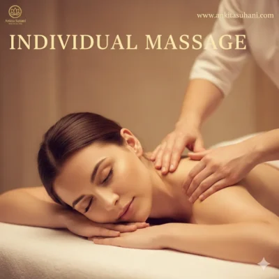 Professional individual full body massage session by certified therapist for personal relaxation.