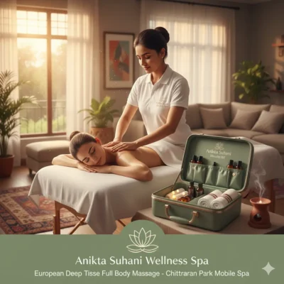 nkita Suhani Wellness Spa द्वारा Chittaranjan Park में European Deep Tissue Full Body Mobile Massage की सेवा