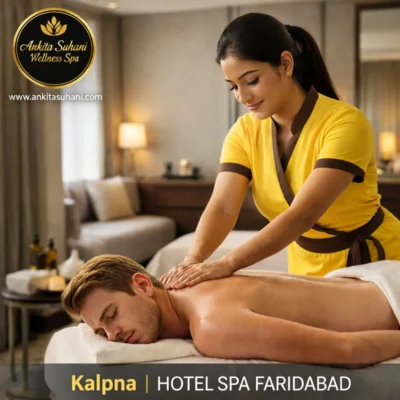 Kalpna providing professional hotel spa massage service in Faridabad